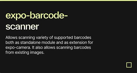 expo nfc reader|expo camera barcode scanner.